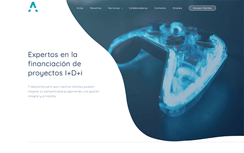 Captura de pantalla de Aliot innovación